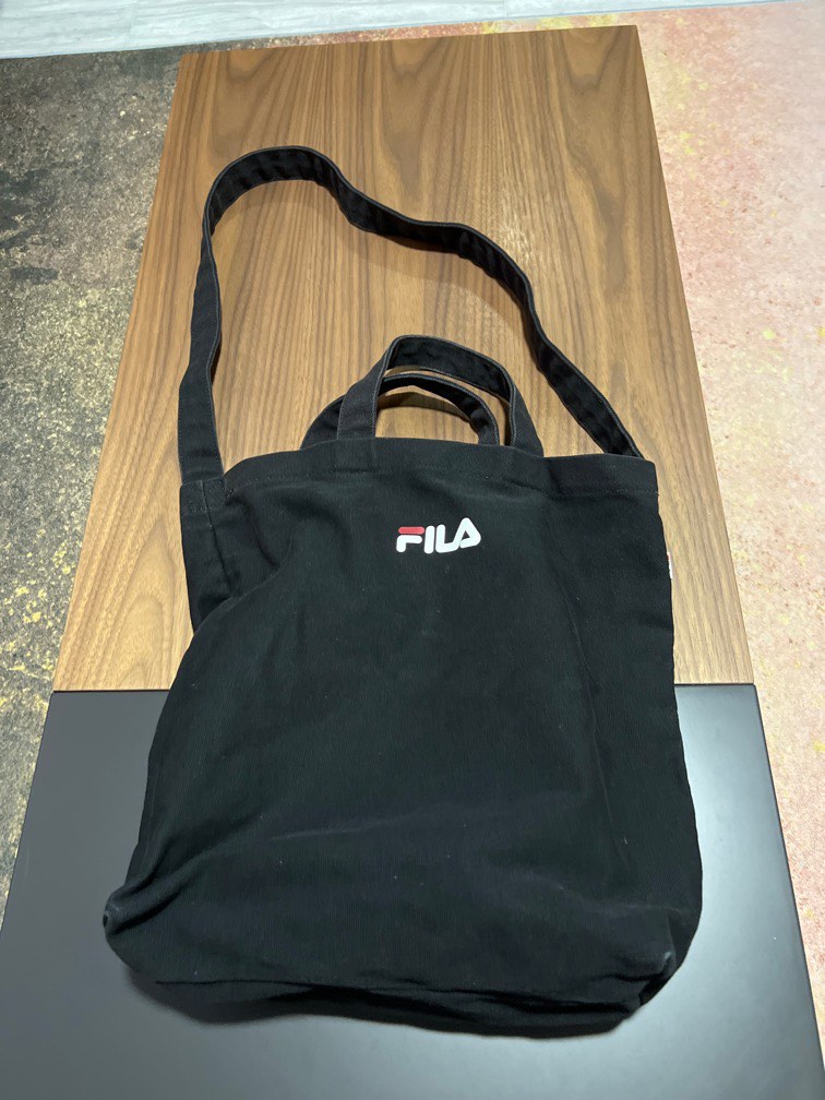 Fila tote best sale bag black