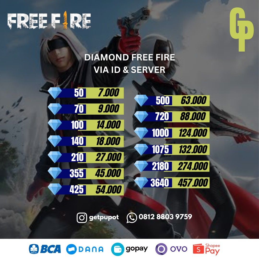 free fire diamond free real