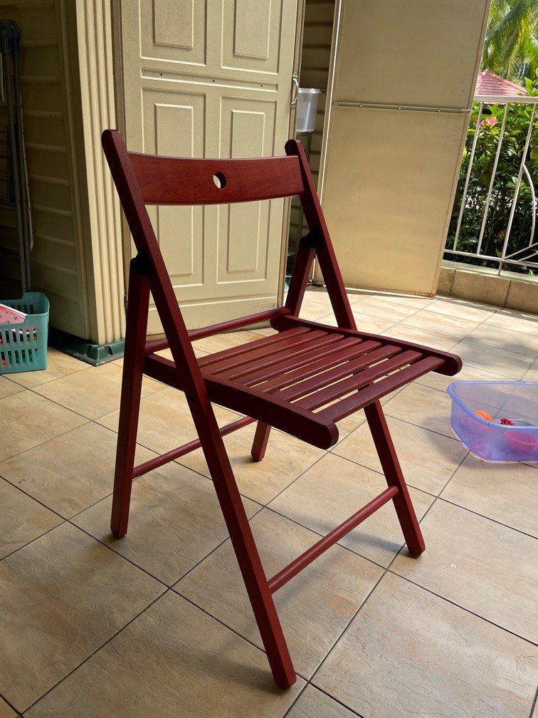 FREE Ikea Terje folding chair Furniture Home Living Furniture