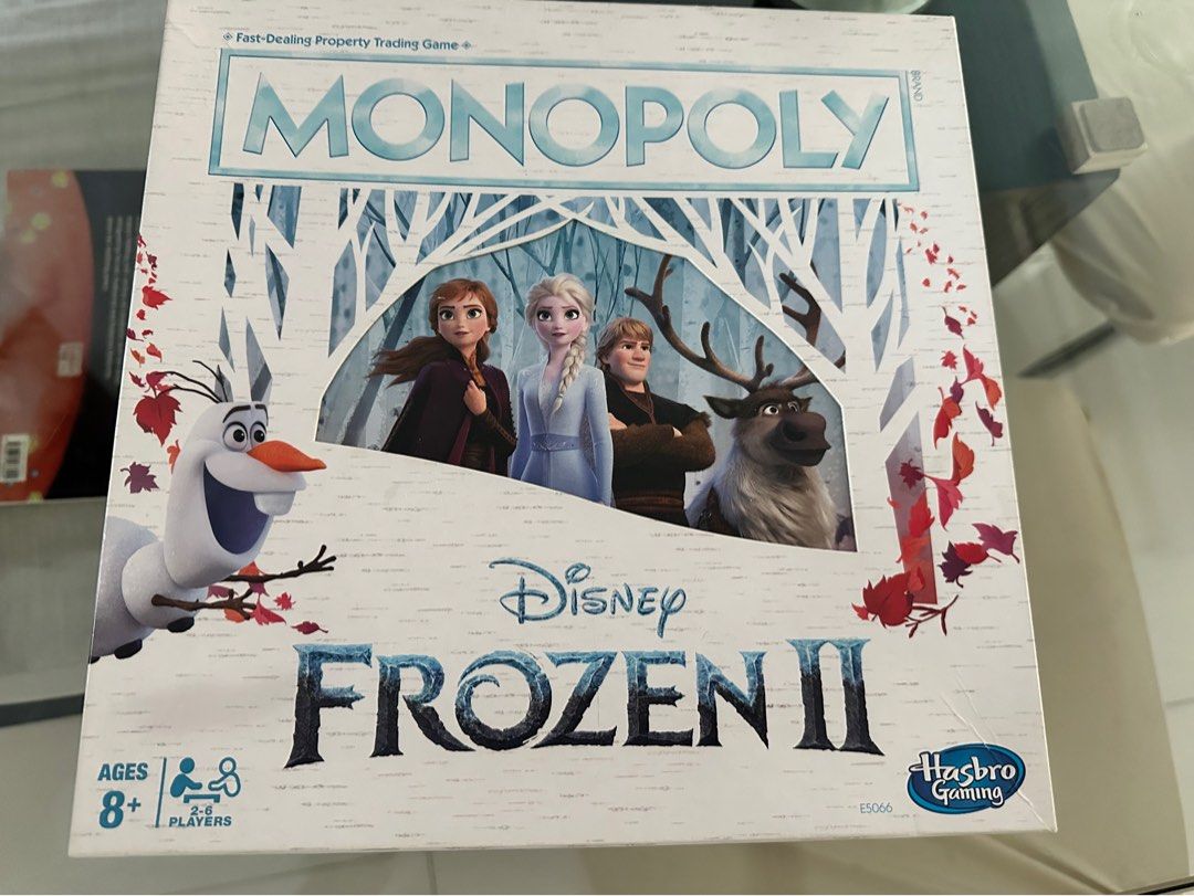 Frozen 2 monopoly, Hobbies & Toys, Toys & Games on Carousell