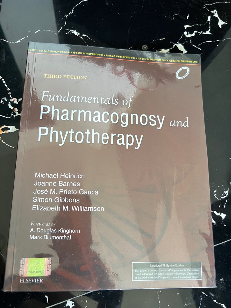 Fundamentals of Pharmacognosy and Phytotherapy , Hobbies & Toys, Books