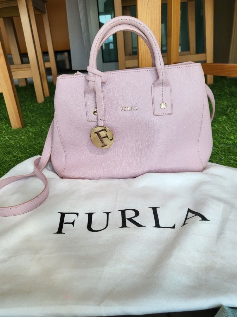 Furla pink handbag top