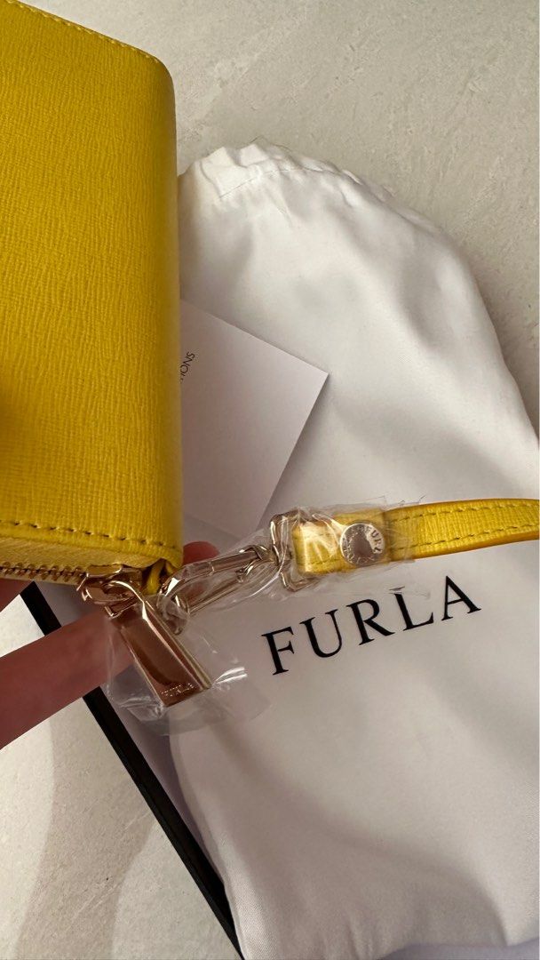 Furla yellow wallet online