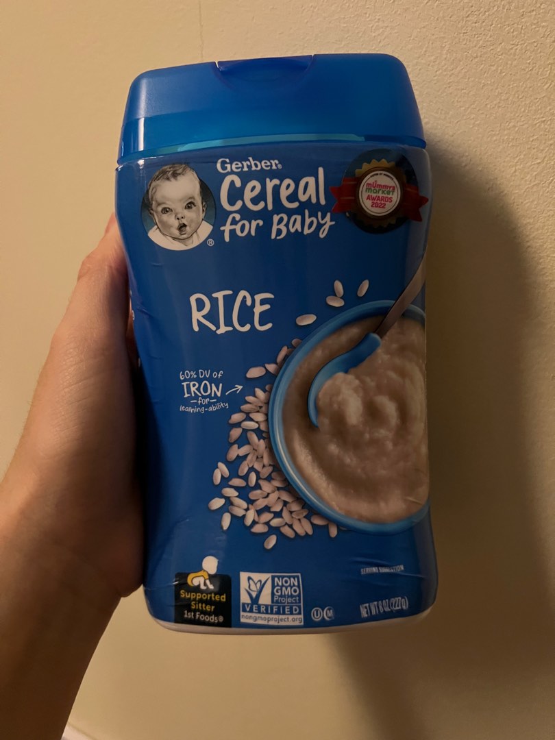 Gerber - Rice cereal, Babies & Kids, Nursing & Feeding, Weaning