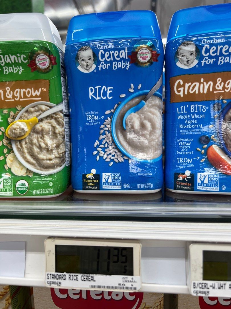 Gerber Rice cereal, Babies & Kids, Nursing & Feeding, Weaning