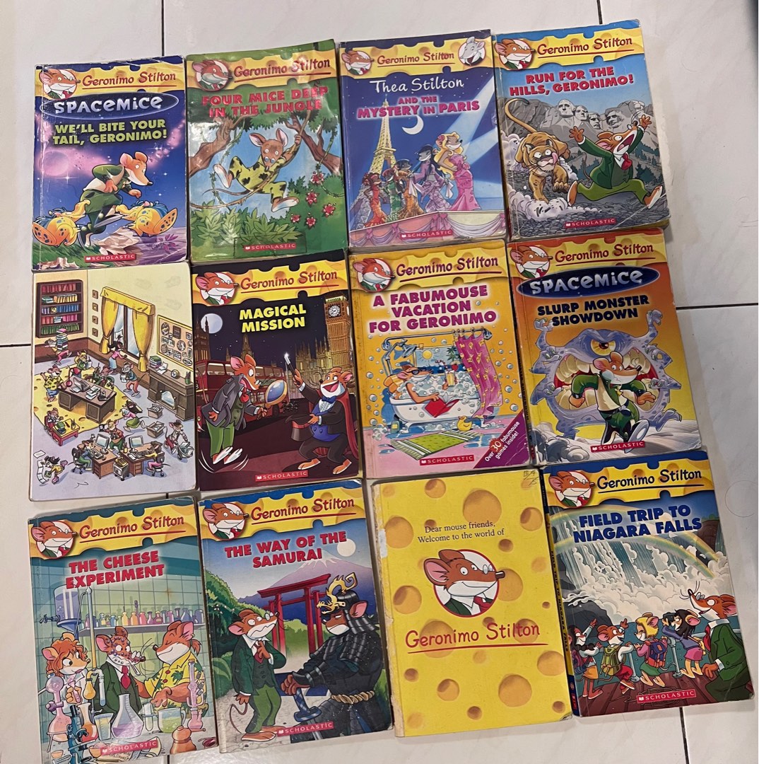 Geronimo Stilton books for kids, Hobbies & Toys, Books & Magazines