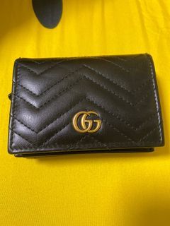GUCCI wallet 466492 GG Marmont leather multicolor Women Used