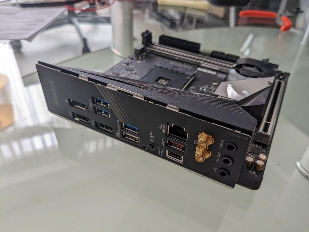 Gigabyte X570I AORUS Pro WIFI AM4 Mini ITX Motherboard Computers
