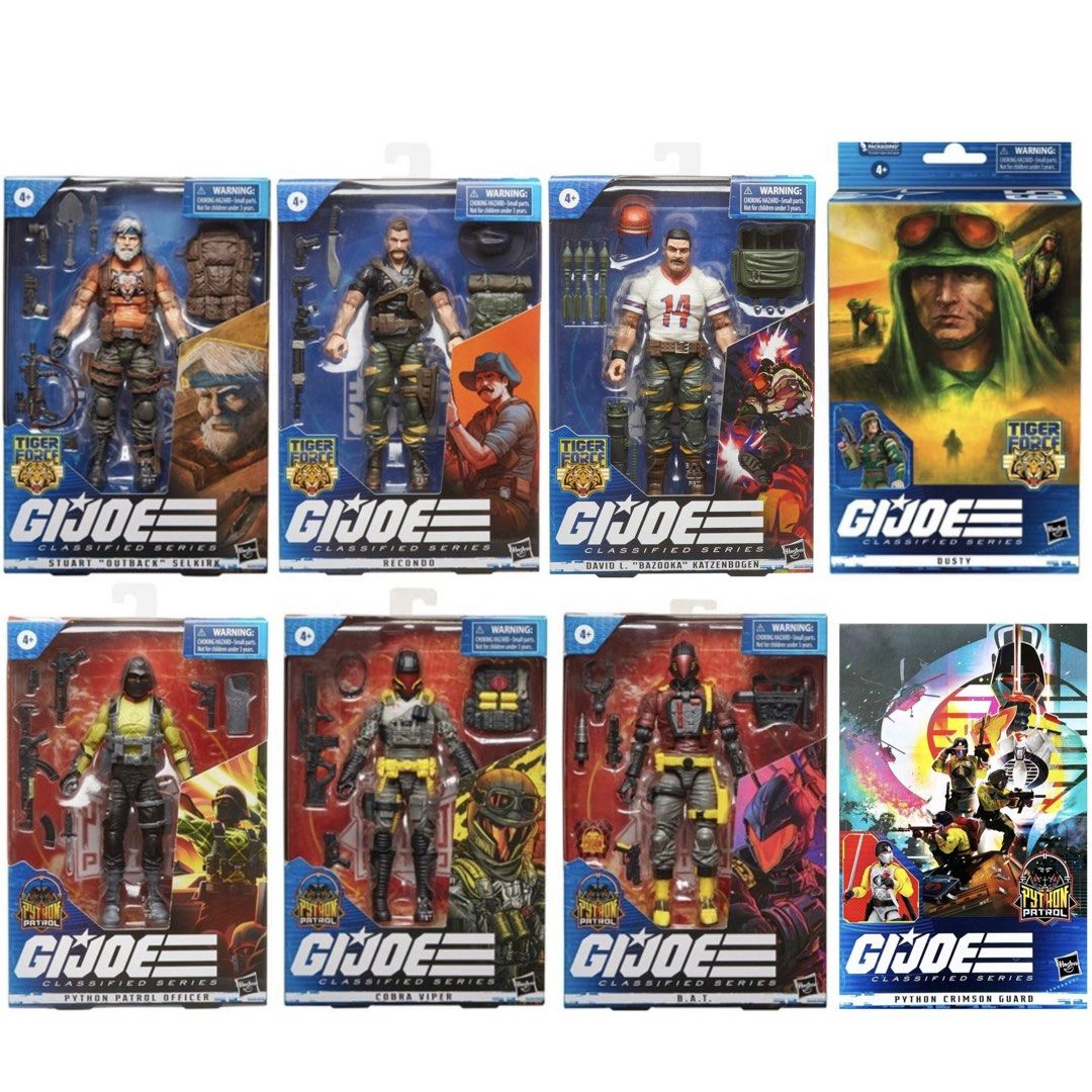 SALE] Classified 6”: Tiger Force Python Patrol, Hobbies