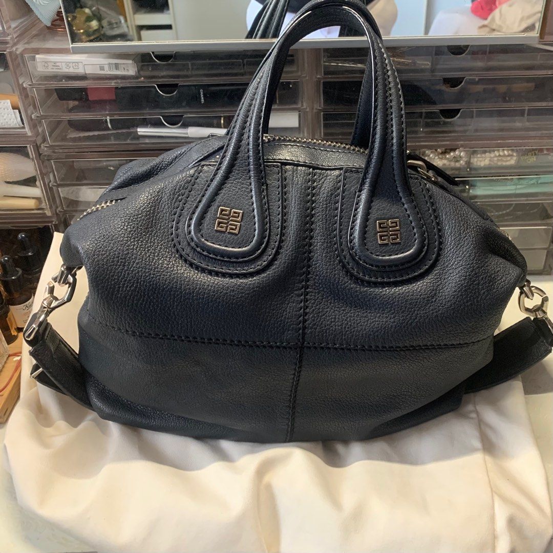 Givenchy navy blue discount bag