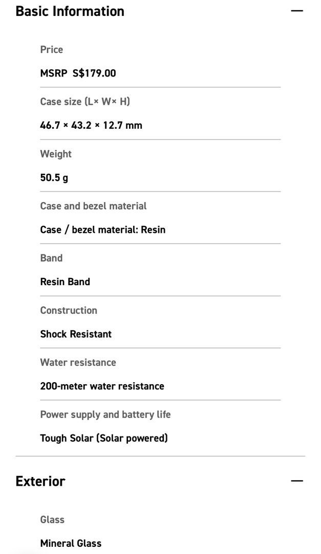 G shock hotsell price list