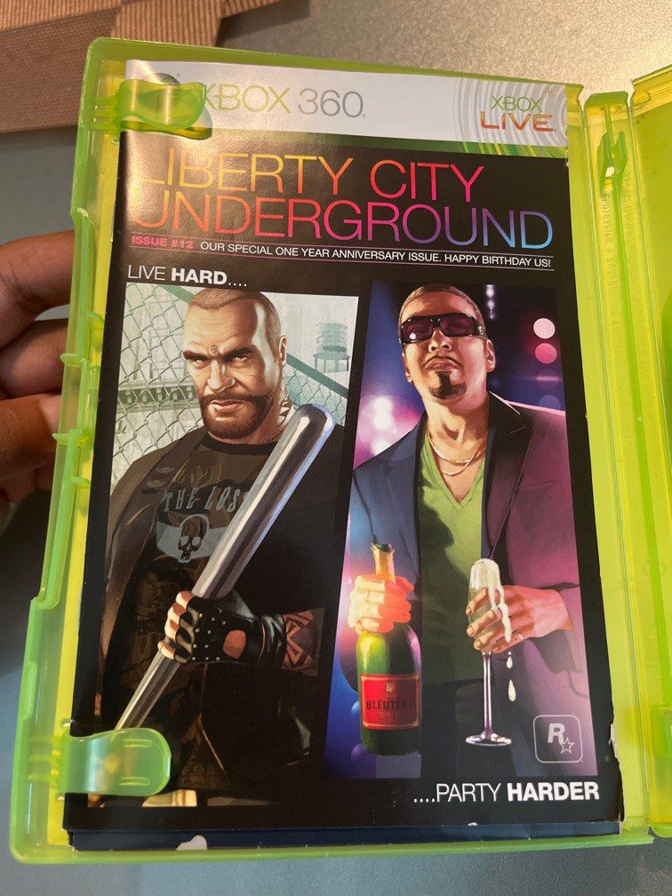 GTA - episodes from liberty city Xbox 360 Games, Video Gaming, Video