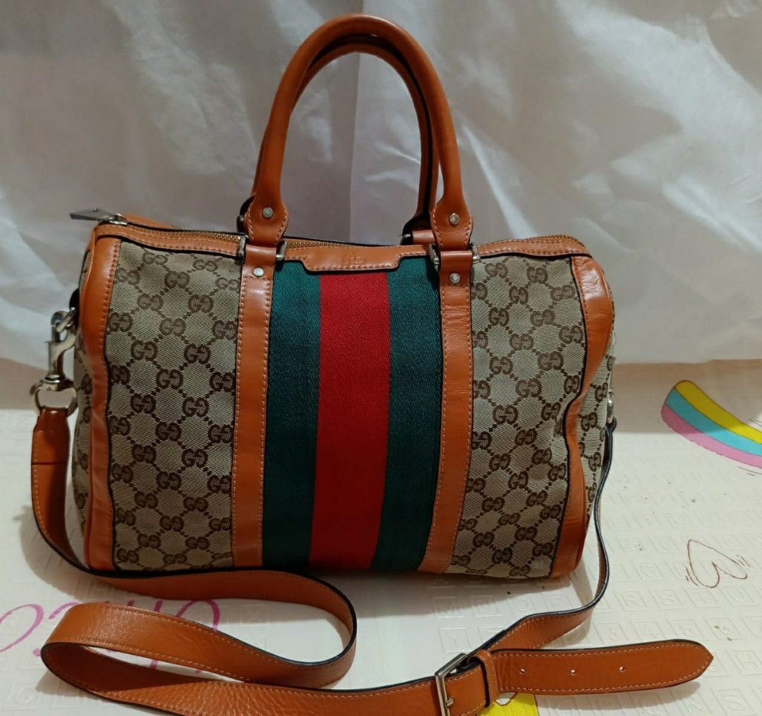 Vintage Gucci tote bag, Barang Mewah, Tas & Dompet di Carousell