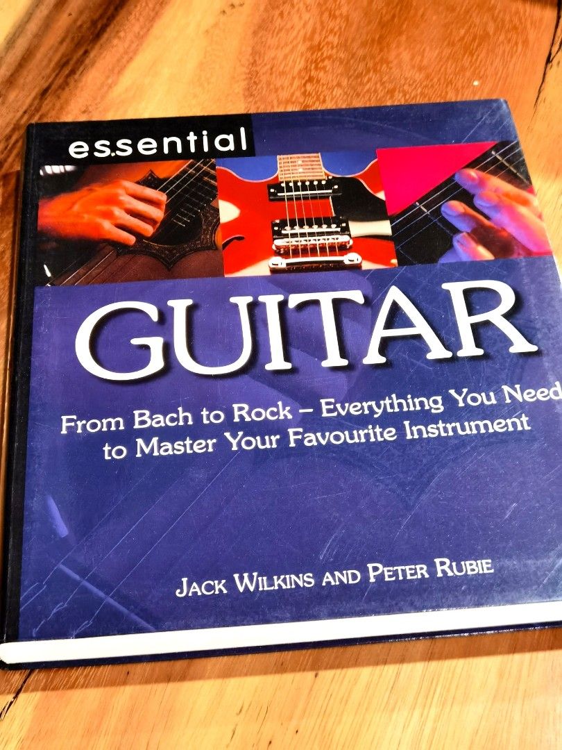 Guitar Learning Guide Book Musical Instruments Book, Hobbies & Toys