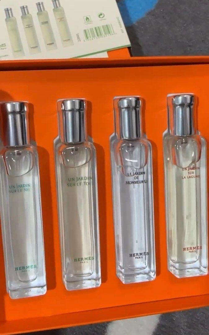 Hermes Perfume Set Gift Box on Carousell