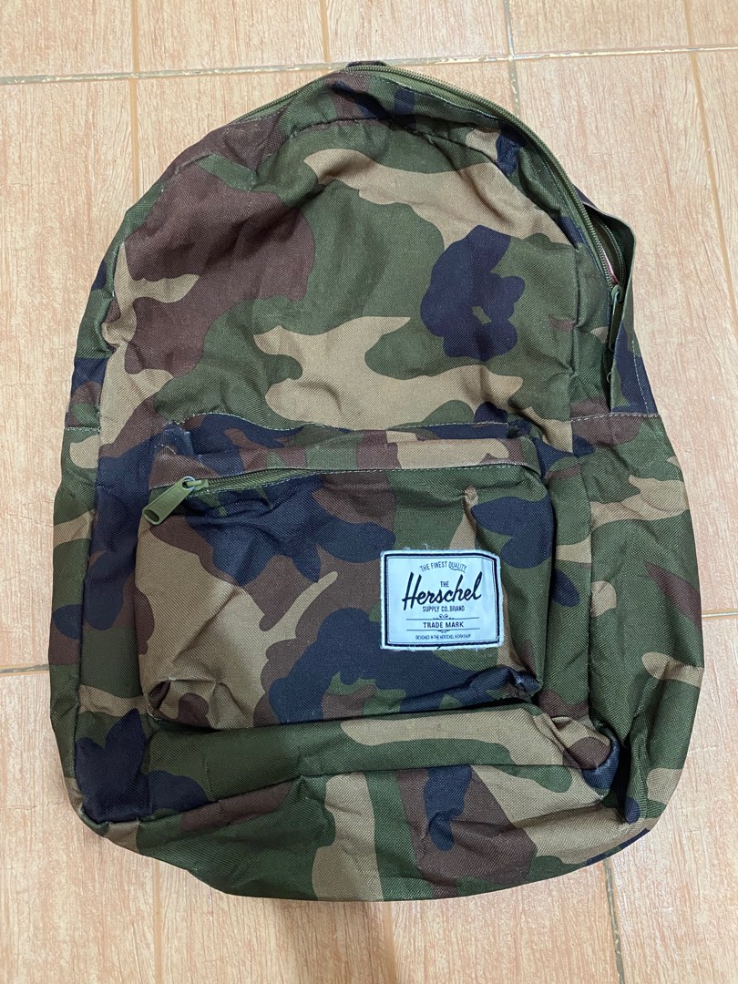 Herschel Camouflage Backpack on Carousell