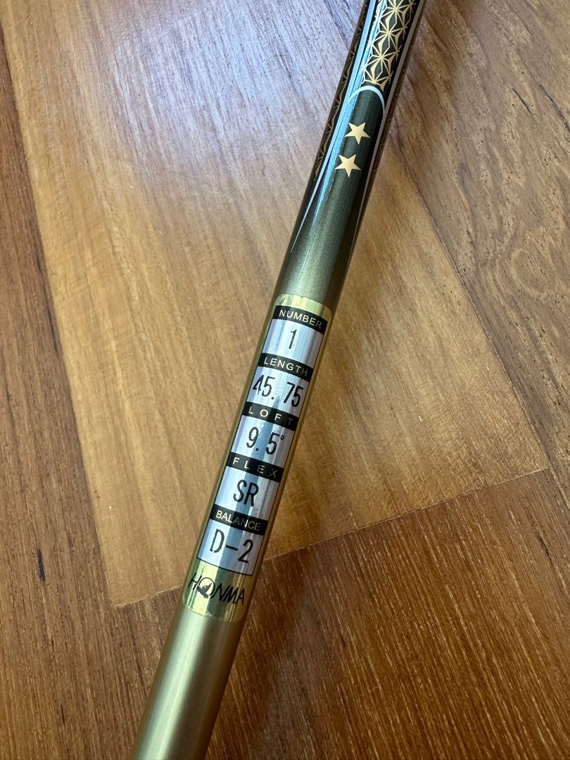 Driver Honma Beres MG713 2 Star – Homme – 10°, Graphite, Régulier, 46 Pouces – Droitier