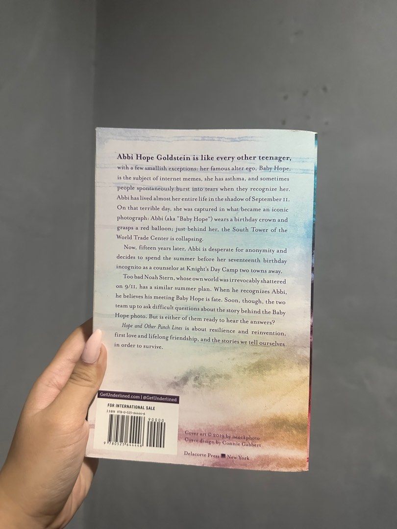 Hope And Other Punchlines (Category: Storybooks) located in Pasig City. Submitted by mendd (Listing ID 1235196960, Image 3). Description: .
