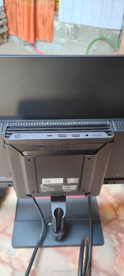 HP ProDesk G6 600 Mini PC: Intel i5 10th Gen + Lenovo ThinkVision 23 ...