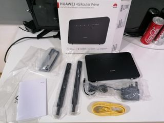 HUAWEI 4G Router Prime Home Wireless, Black, LTE CAT7 Up to 300Mbps, Dual Band Smart Wifi
Up To 64 Users Connected