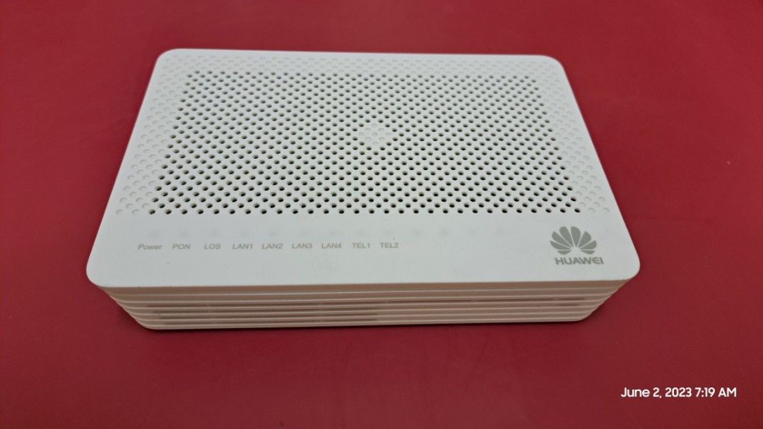 Huawei Echolife Hg8240h5 Gpon Fiber Optic Modem Optical Network Terminal Computers And Tech 1243