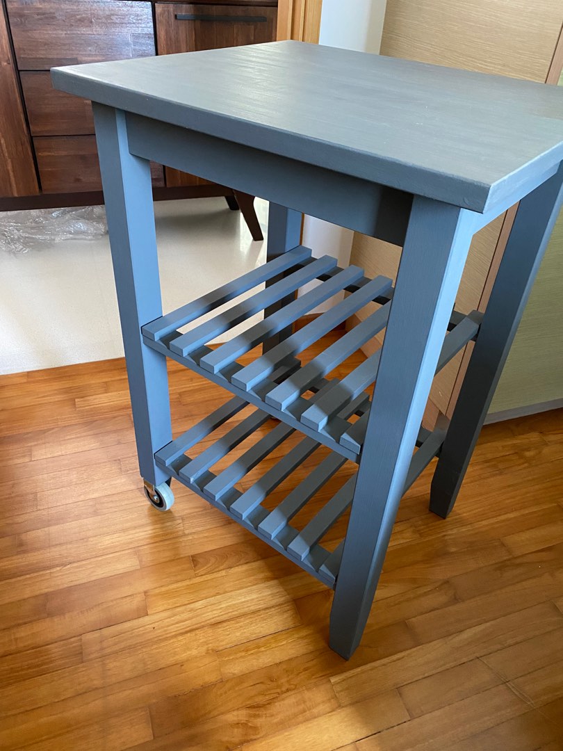 IKEA Bekvam Wooden Trolley (Kitchen), Furniture & Home Living