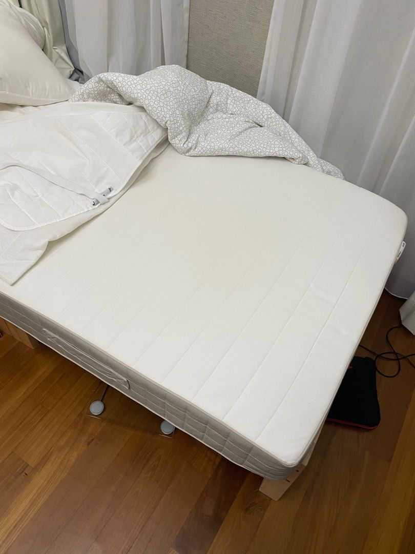 IKEA HAFSLO mattress single size, Furniture & Home Living, Furniture