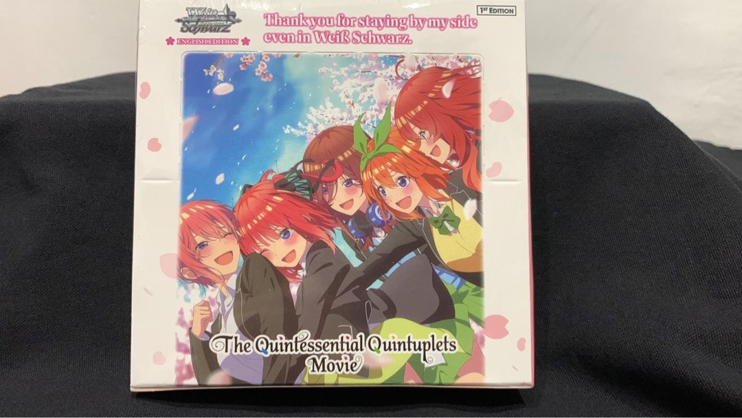 Over the Brick – Weiß Schwarz: The Quintessential Quintuplets 2 Booster