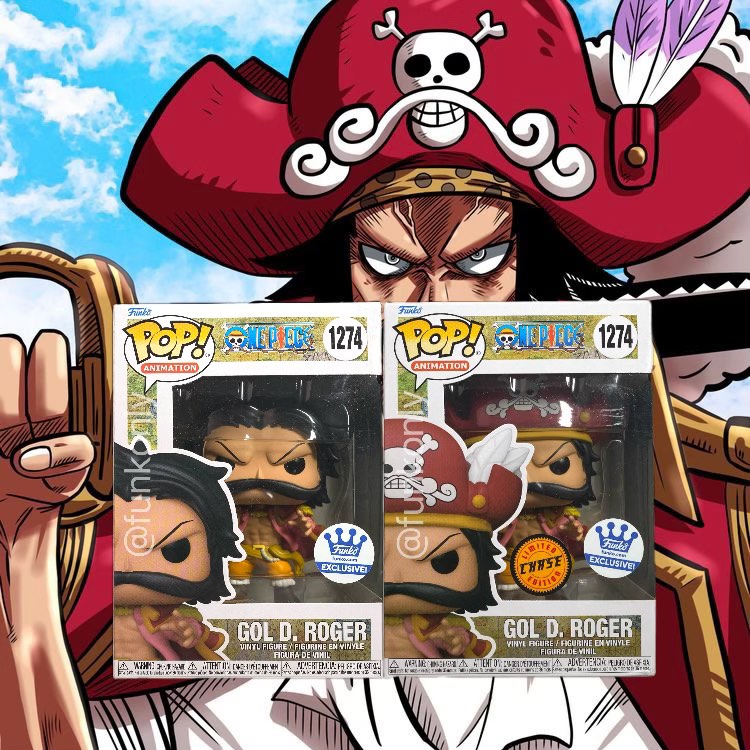 Funko Pop! - One Piece, Gol D. Roger #1274 Funko Shop Exclusive 