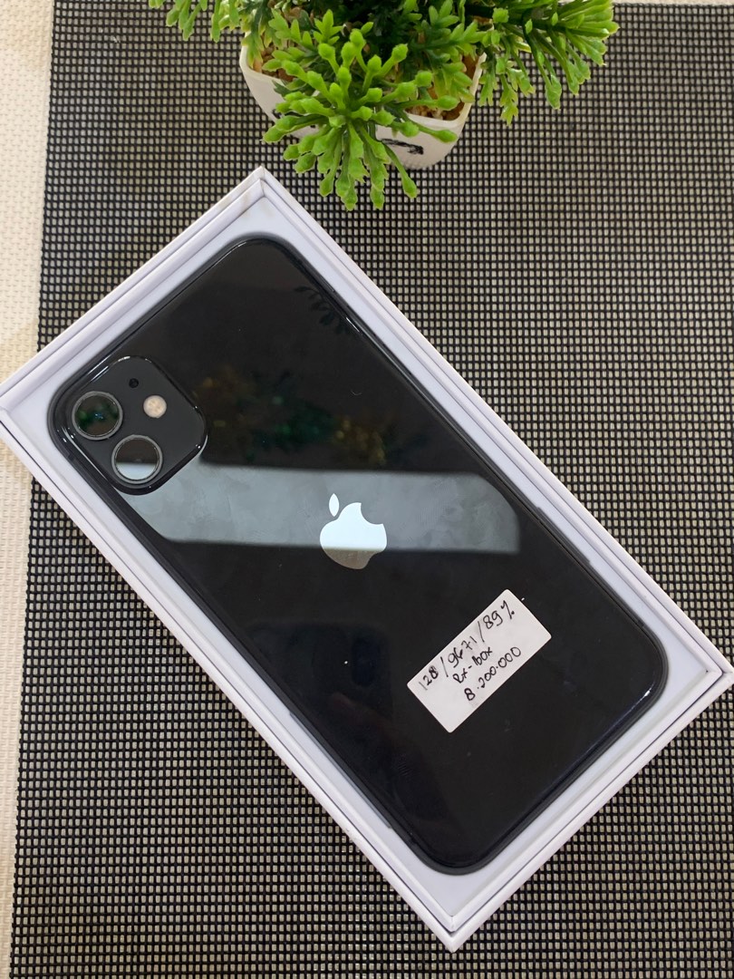 Iphone 11 Hitam 64gb Ex Ibox Fullset On Carousell 0655