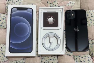 IPhone 12 (64GB/Globelocked/Black)