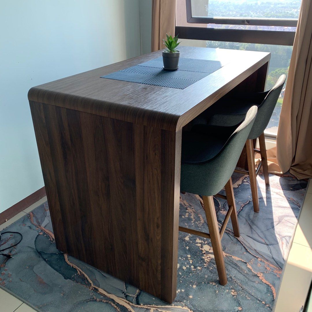 Coffee table Island Set Table With Chair (1+4), Furniture & Home Living