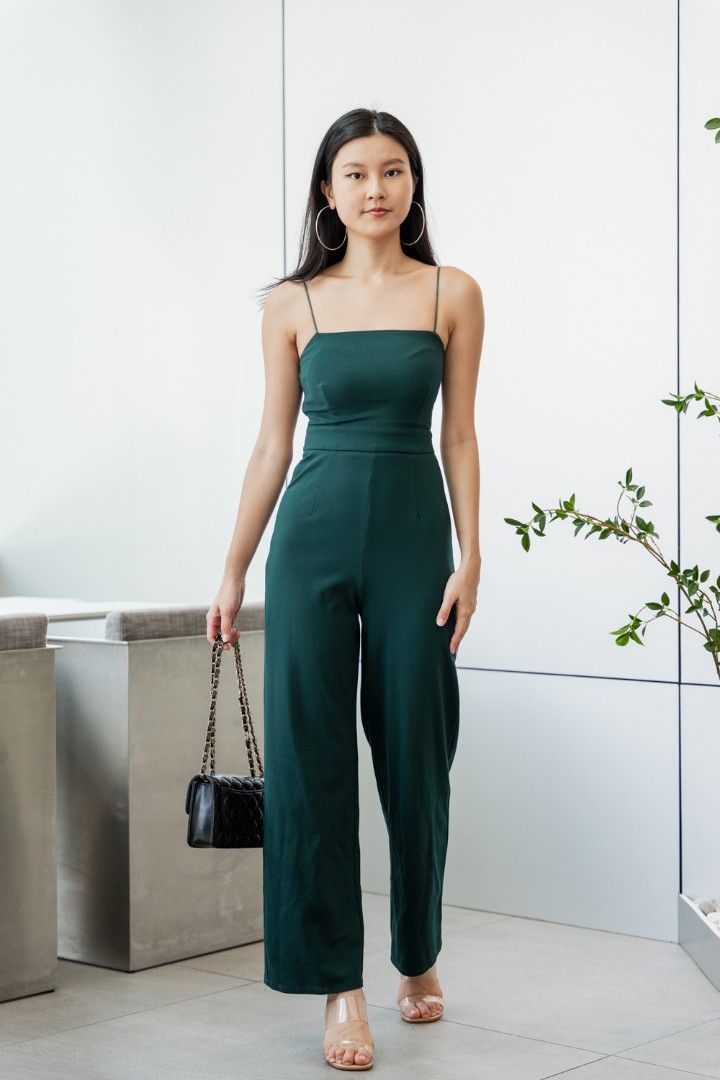Calm Girl Jumpsuit (Jade) main image 1