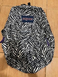 Jansport zebra backpack