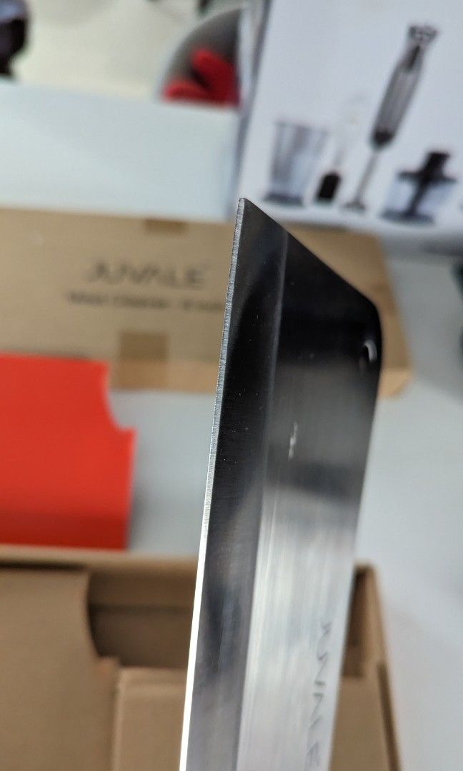 Juvale meat cleaver knife 8 inch unused, Furniture & Home Living