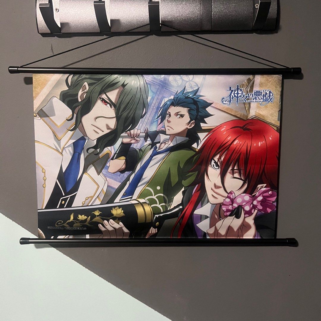 Kamigami no Asobi Tapestry Cloth Poster A4 Size, Hobbies & Toys,  Memorabilia & Collectibles, Fan Merchandise on Carousell