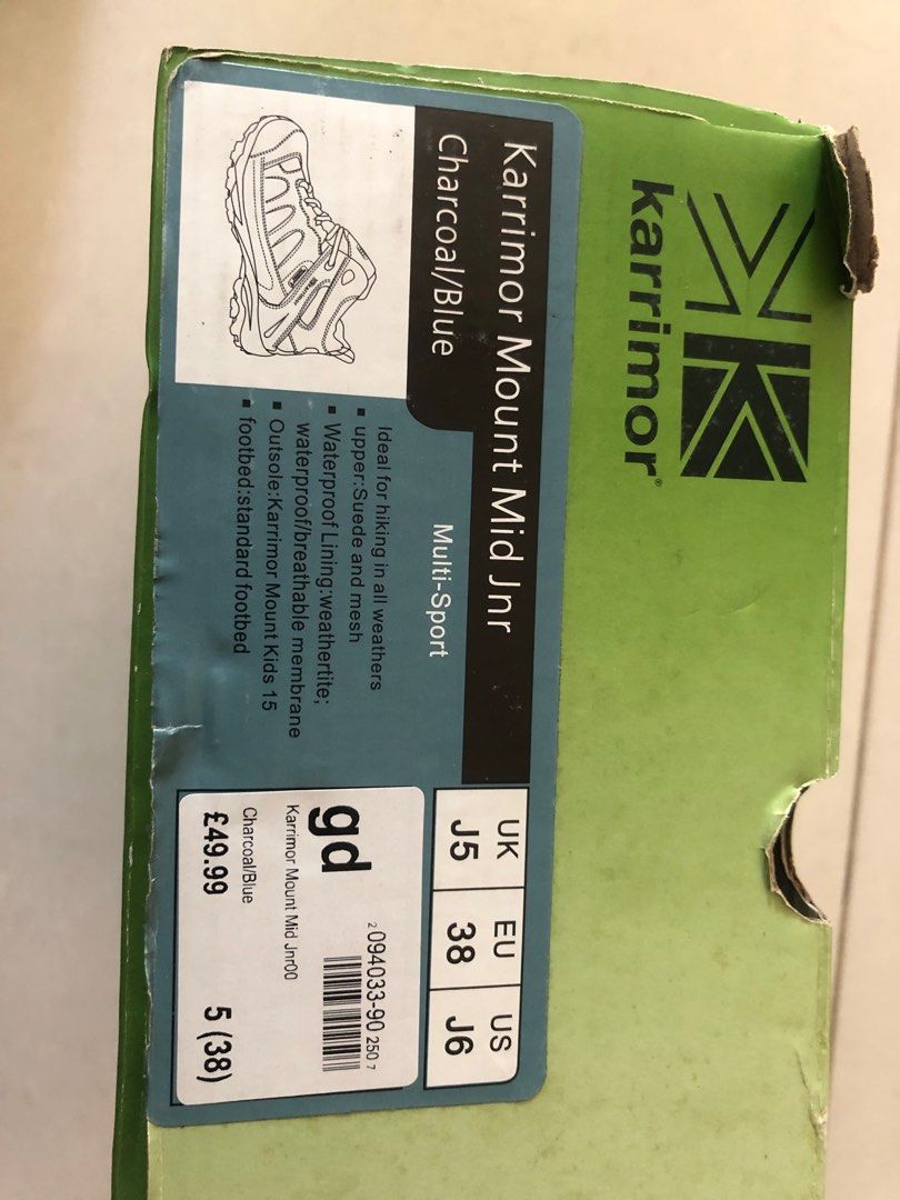 karrimor hiking footwear