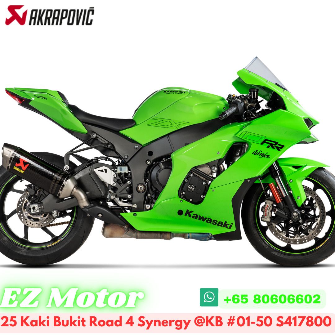Kawasaki Ninja ZX10R (2021-2023) Akrapovic Carbon Slip On