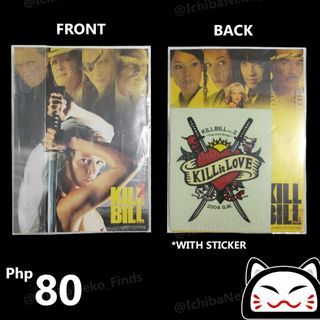Kill Bill Sticker + Postcard Set