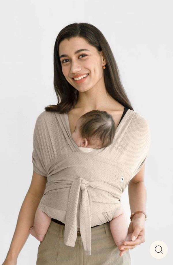 Konny Baby Carrier Summer/ Airmesh in Beige (Size M), Babies & Kids