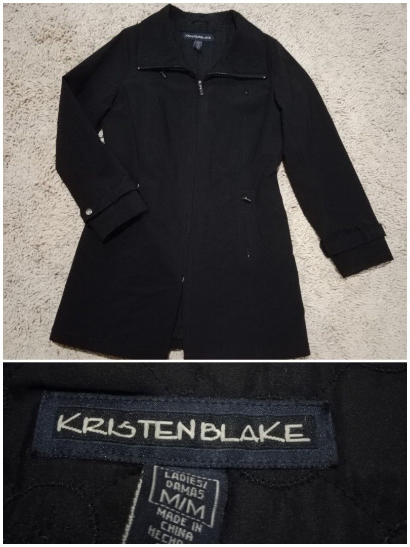 Original Kristen Blake Black Long Blazer/Coat on Carousell