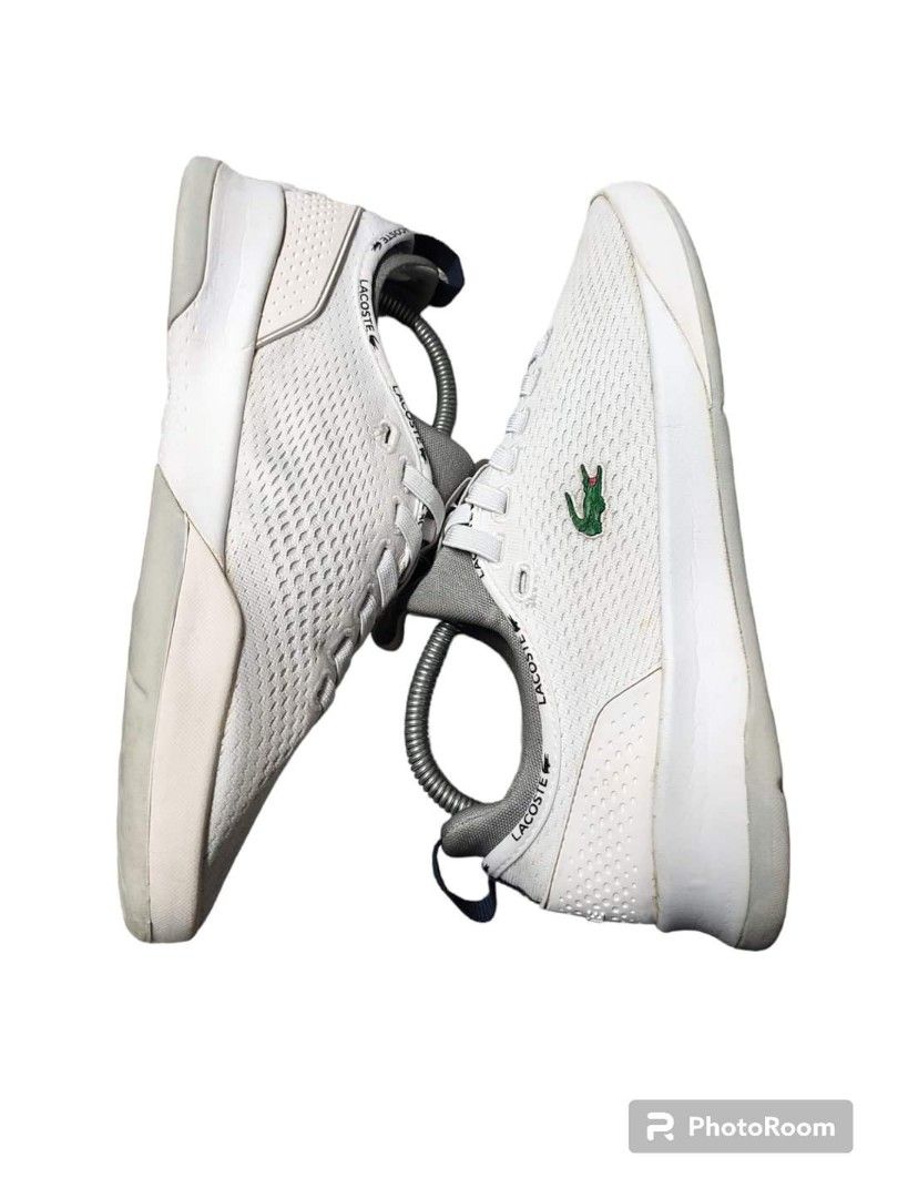 LACOSTE MEN S LT SPIRIT 2.0 TEXTILE TRAINERS
