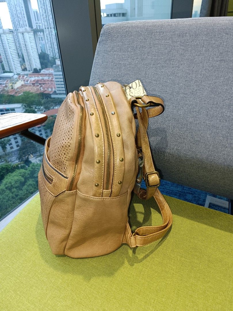 Light weight Leather Backpack bought from Europe during Apr 2023 trip