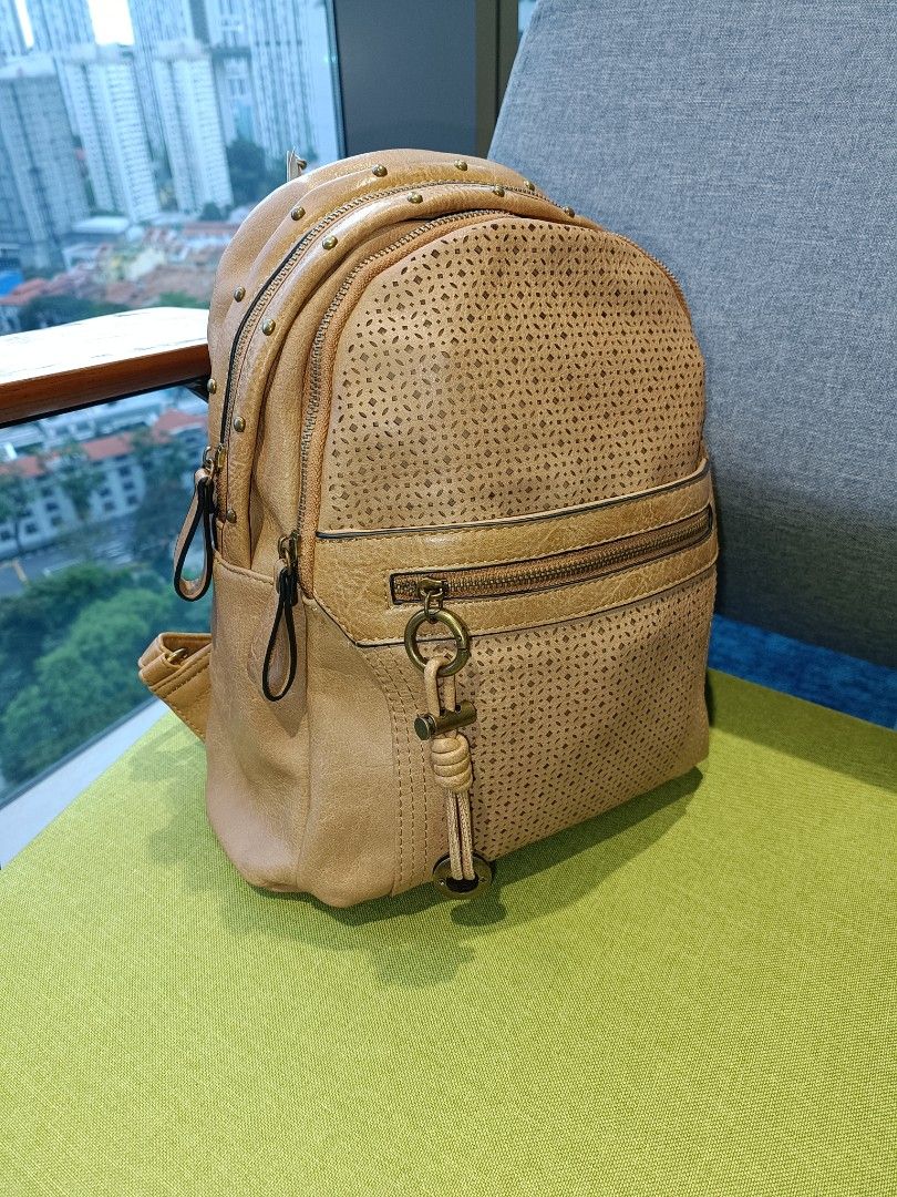 Light weight Leather Backpack bought from Europe during Apr 2023 trip