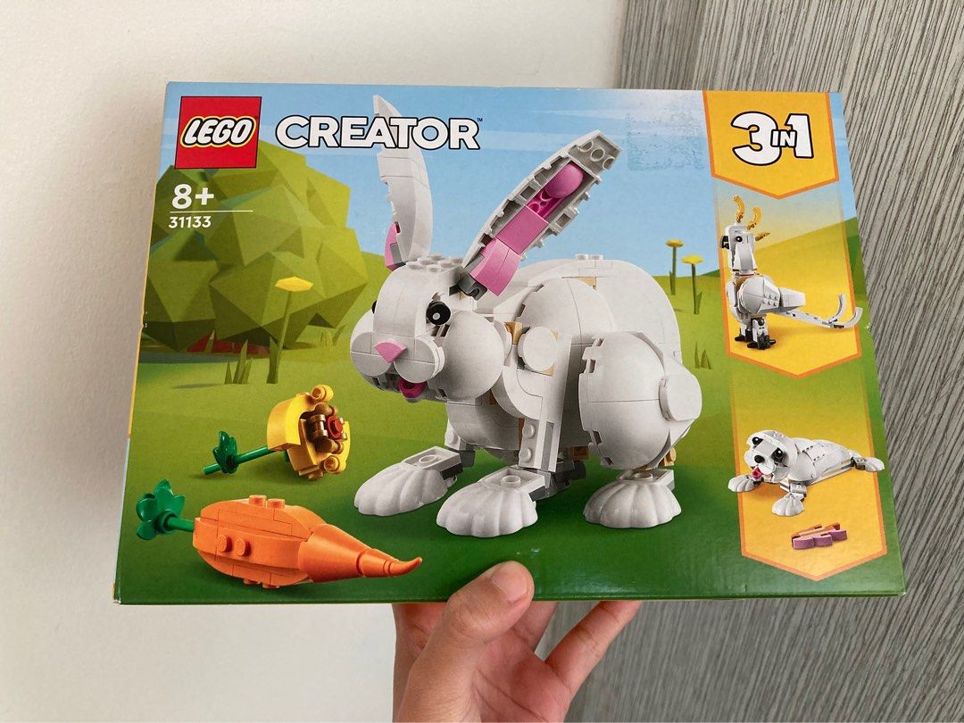 31133 LEGO Creator 3 in1 White Rabbit Building Toy Set - Building