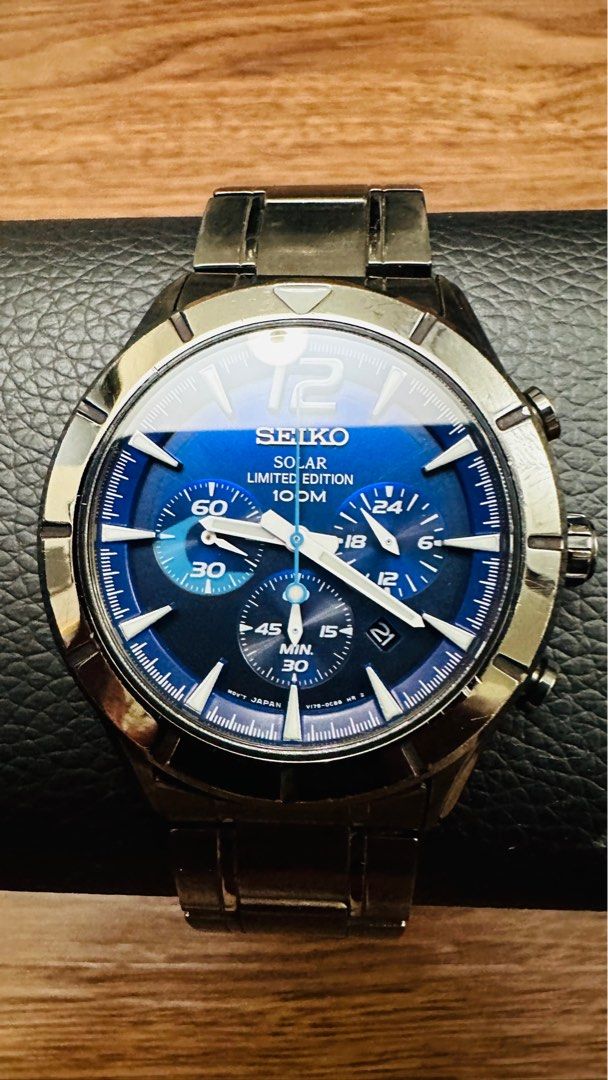 Seiko solar limited edition hot sale 100m