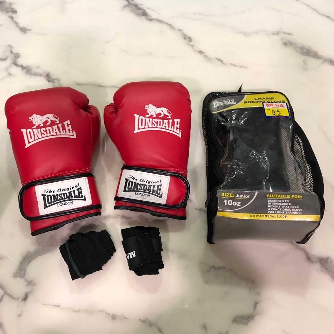 Lonsdale 10oz boxing gloves new arrivals