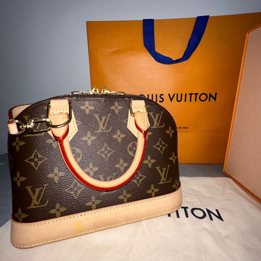 Louis Vuitton ALMA BB Monogram, Luxury, Bags & Wallets on Carousell