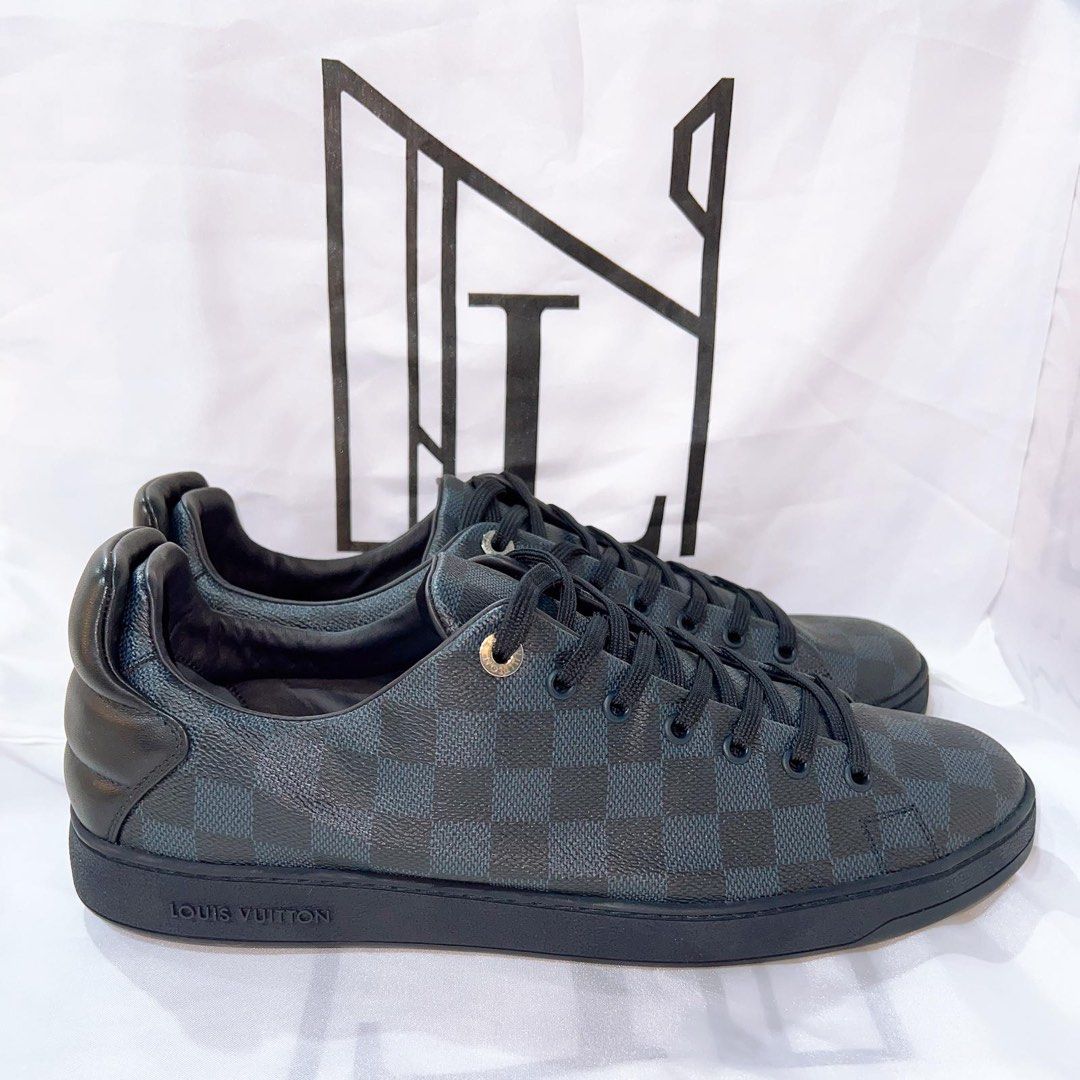 Louis Vuitton, Shoes, Mens Louis Vuitton Calfskin Damier Cobalt Frontrow