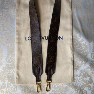 Louis Vuitton Reversible Monogram/black Strap